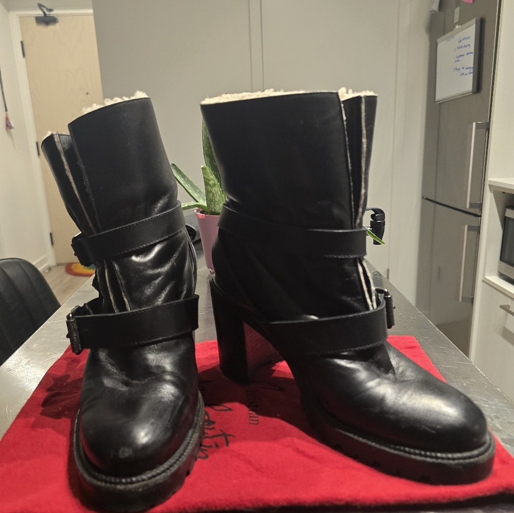Louboutin Black Viyonce Boots